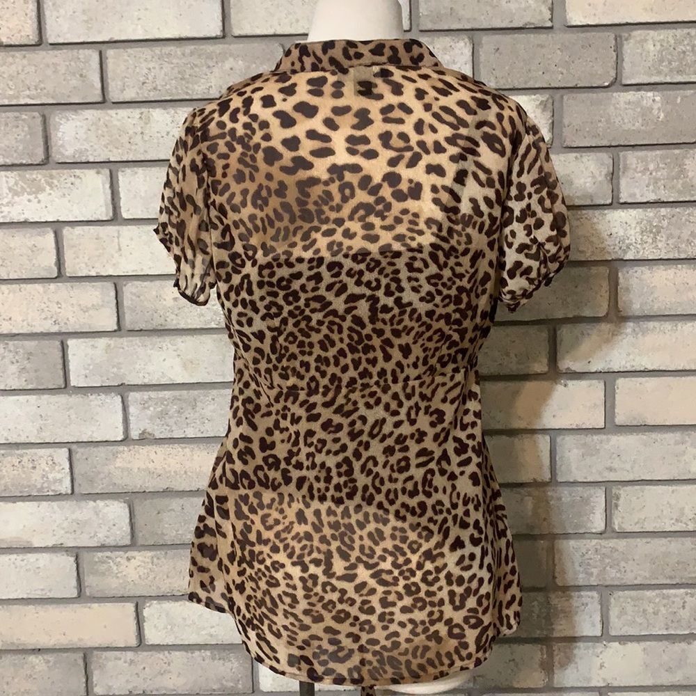 petite large blouse - Picture 3 of 4